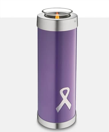 Awareness Purple (Tall Tealight Urn)