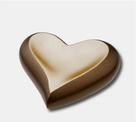 Hammered Gold Bronze (Keepsake Heart)