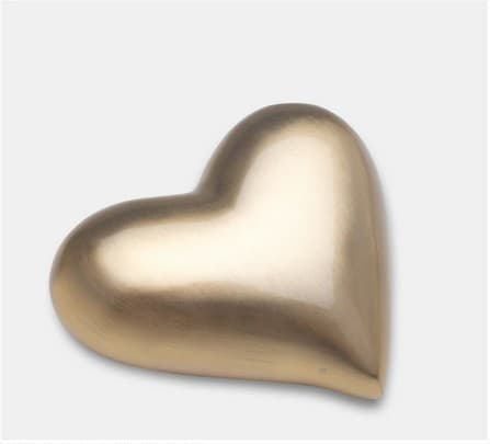 Brushed Gold (Keepsake Heart)