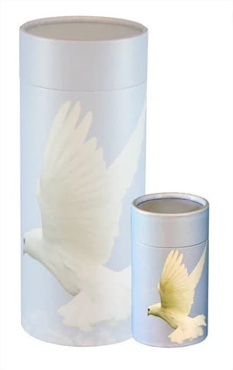 Ascending Dove (Mini Scattering Tube)