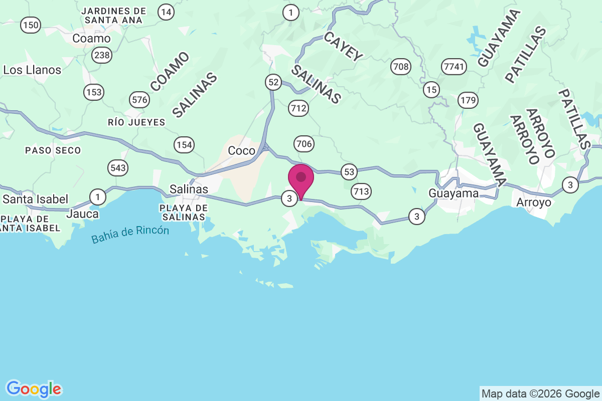 Coqui map