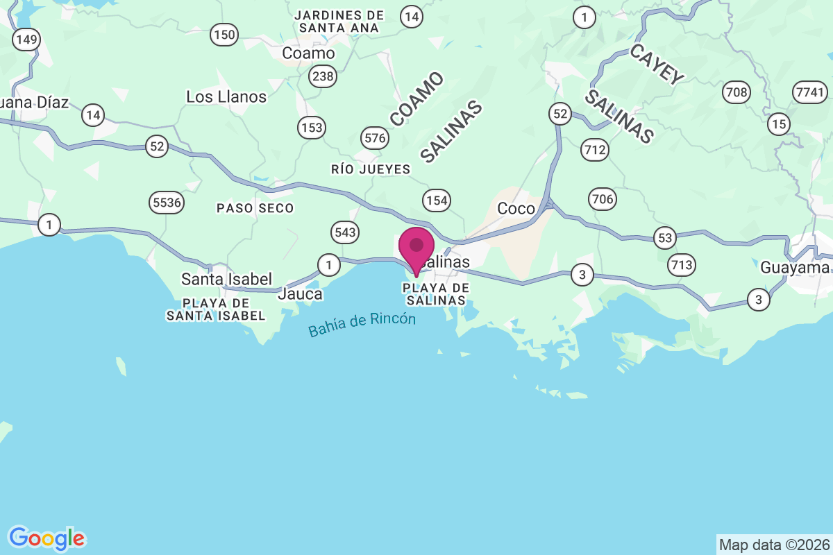 Arenal map