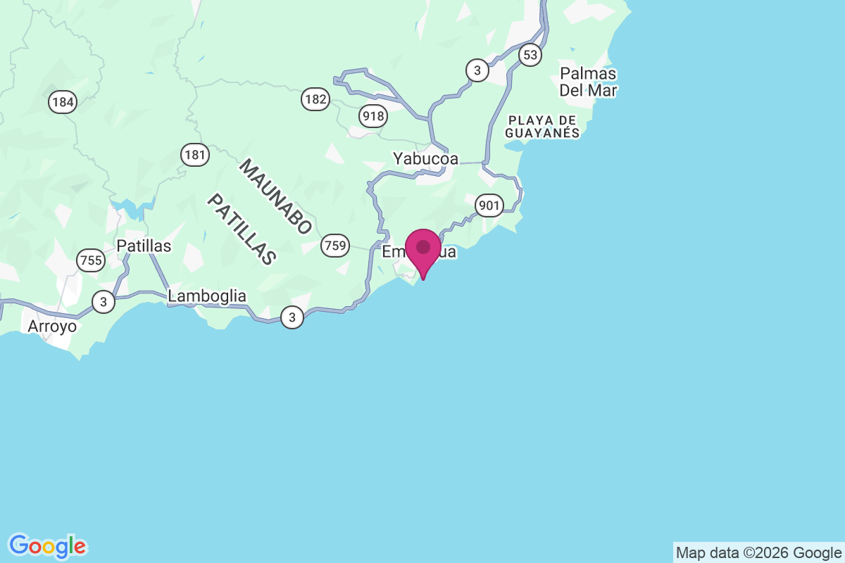 Puerto Maunabo map