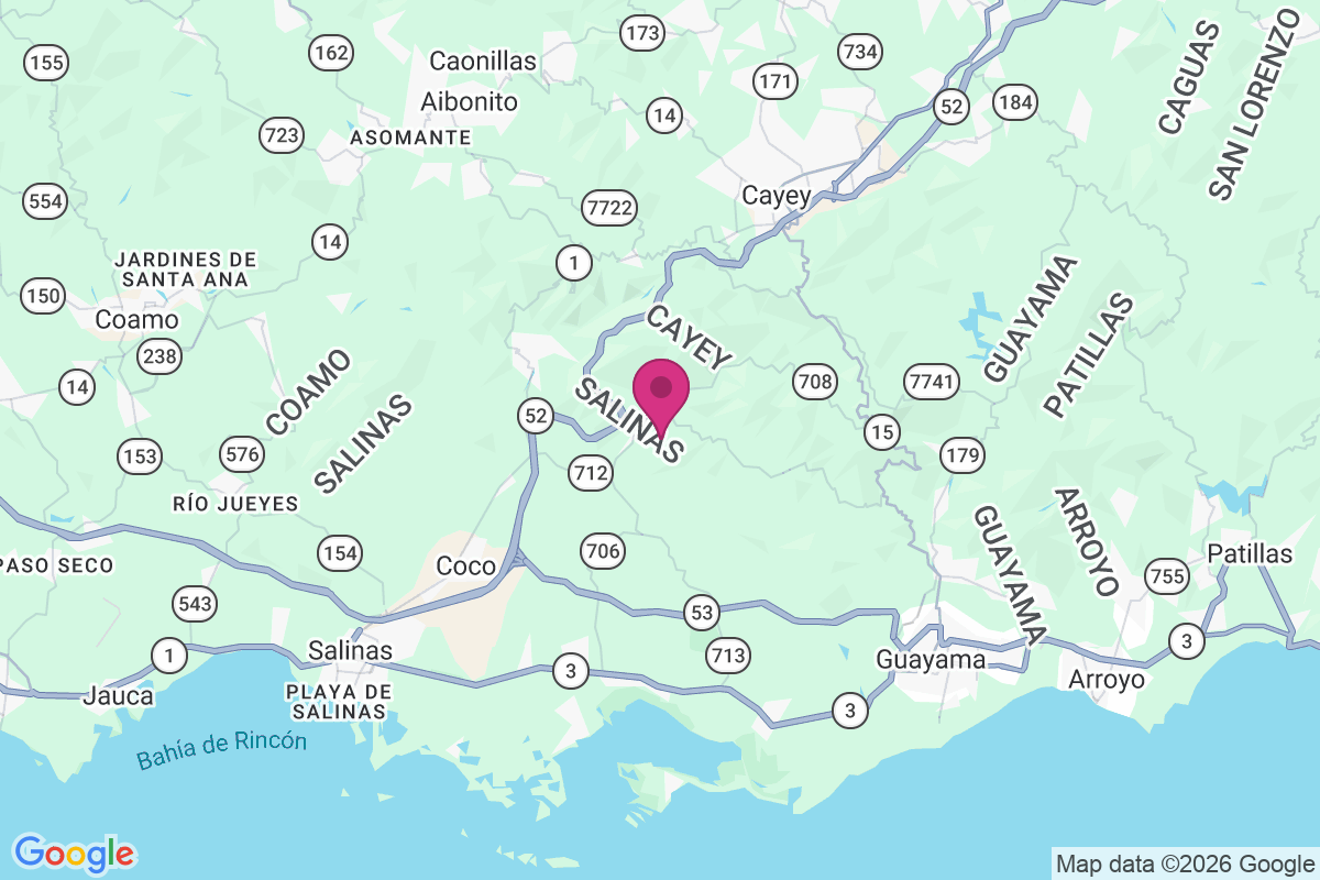 La Plena map