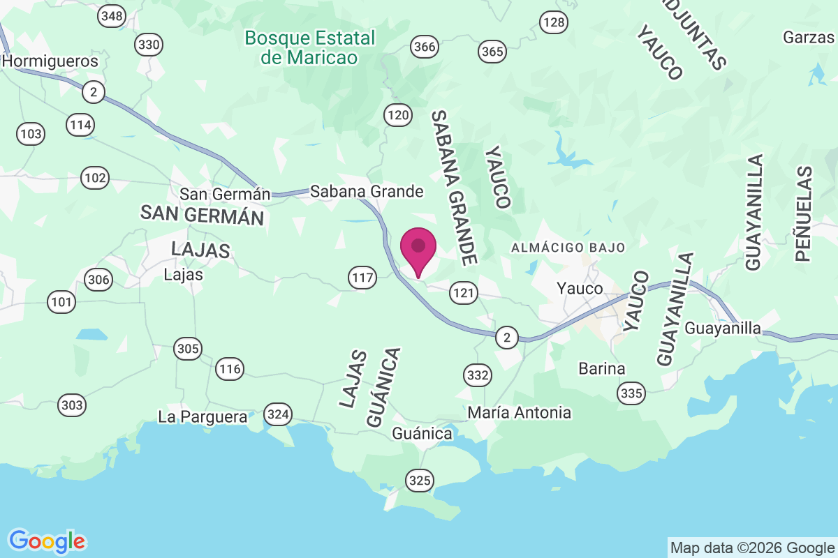 Liborio Negron Torres map