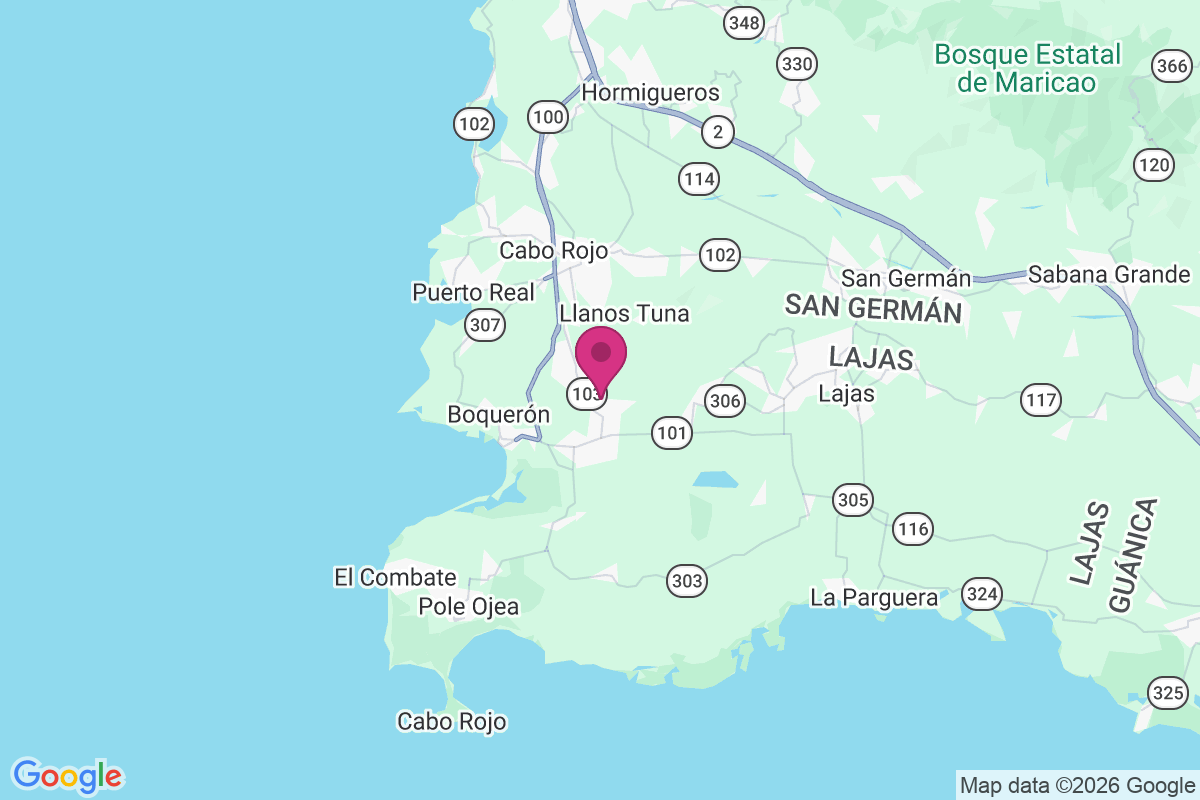 Cuatro Caminos map