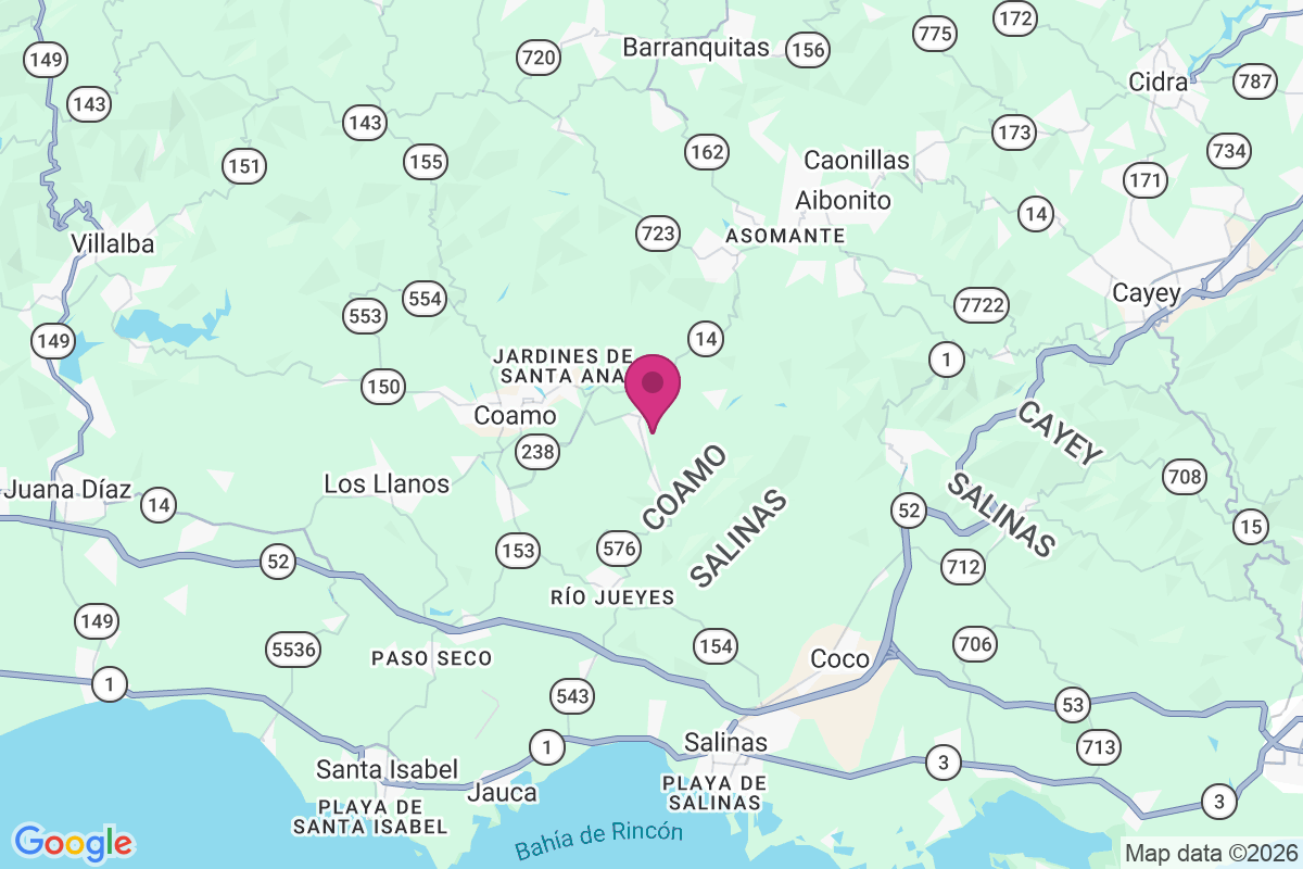 Palmarejo map