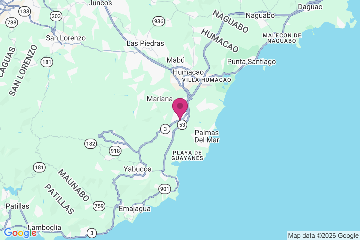 Candelero Arriba map