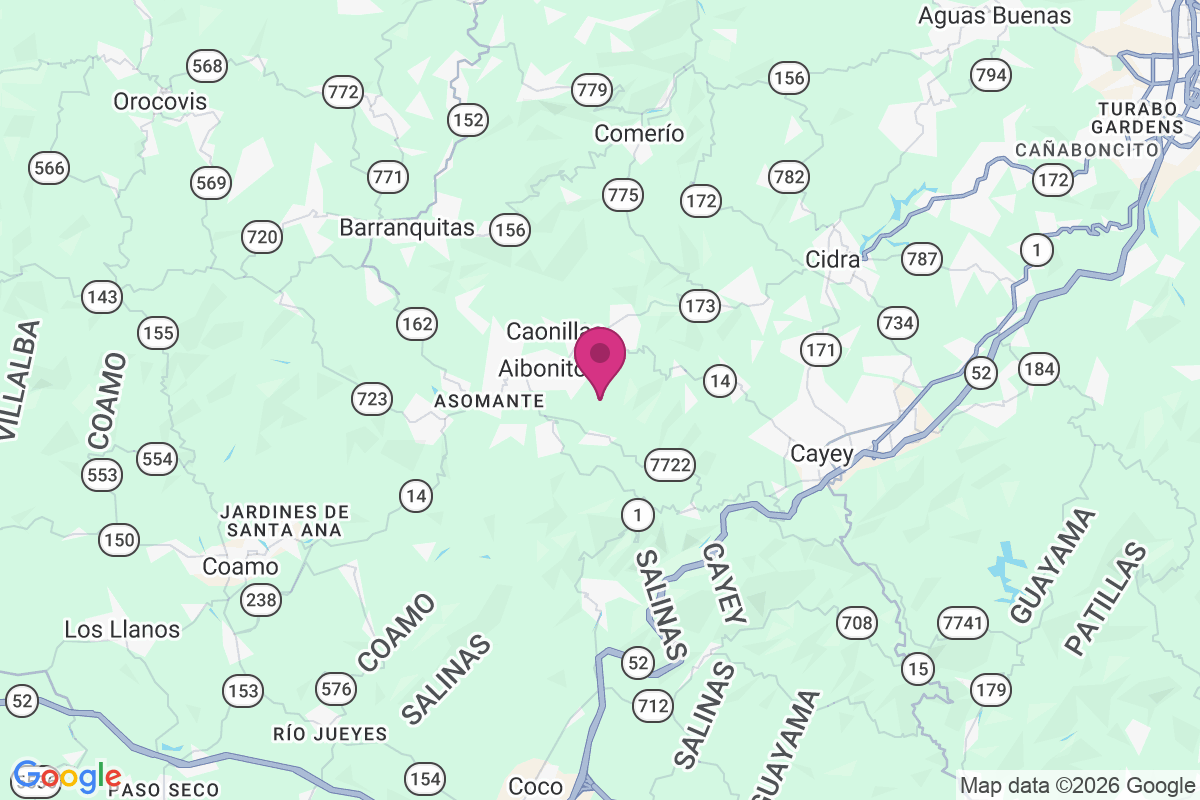Robles map