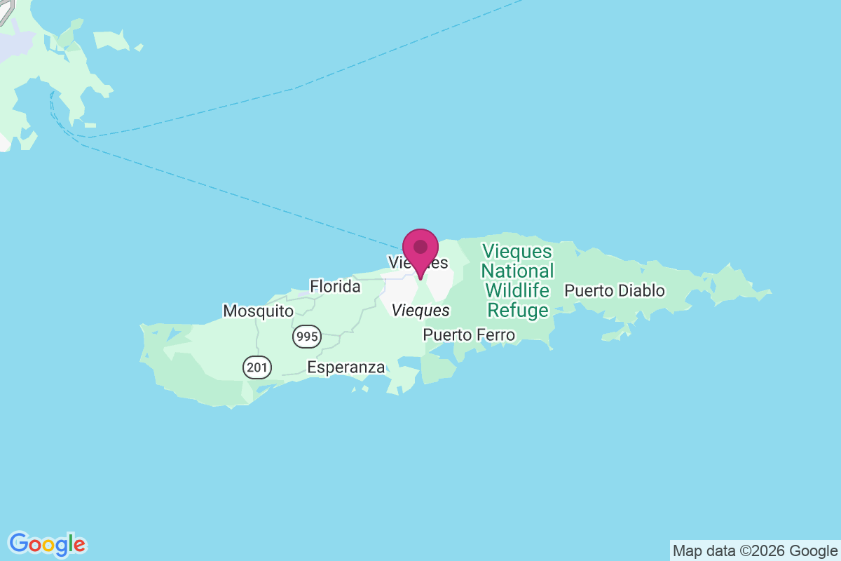 Vieques map