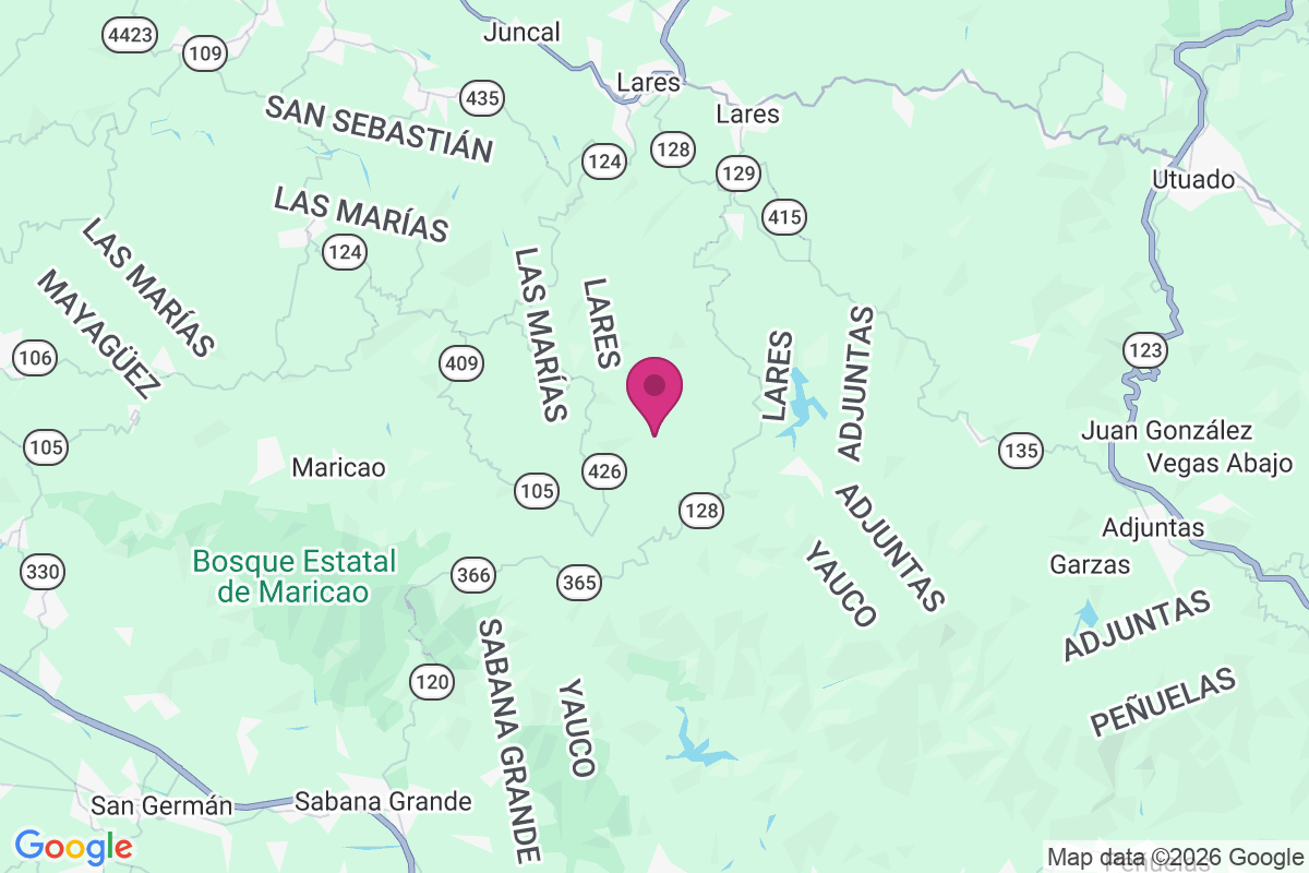 Hacienda Monserrate map