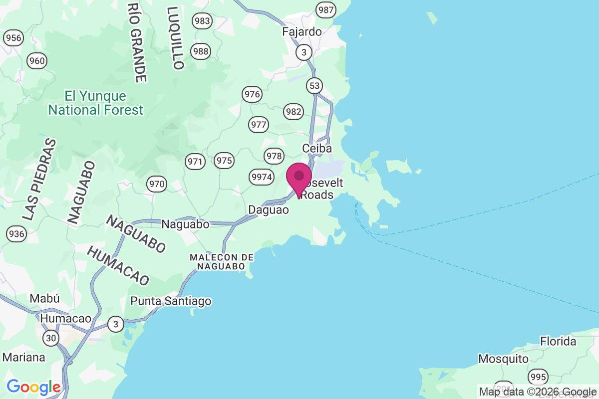 Quebrada Seca map