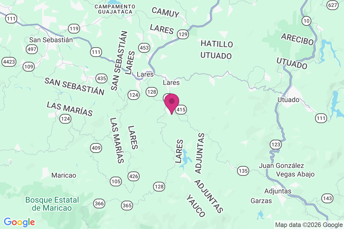 Milagros map