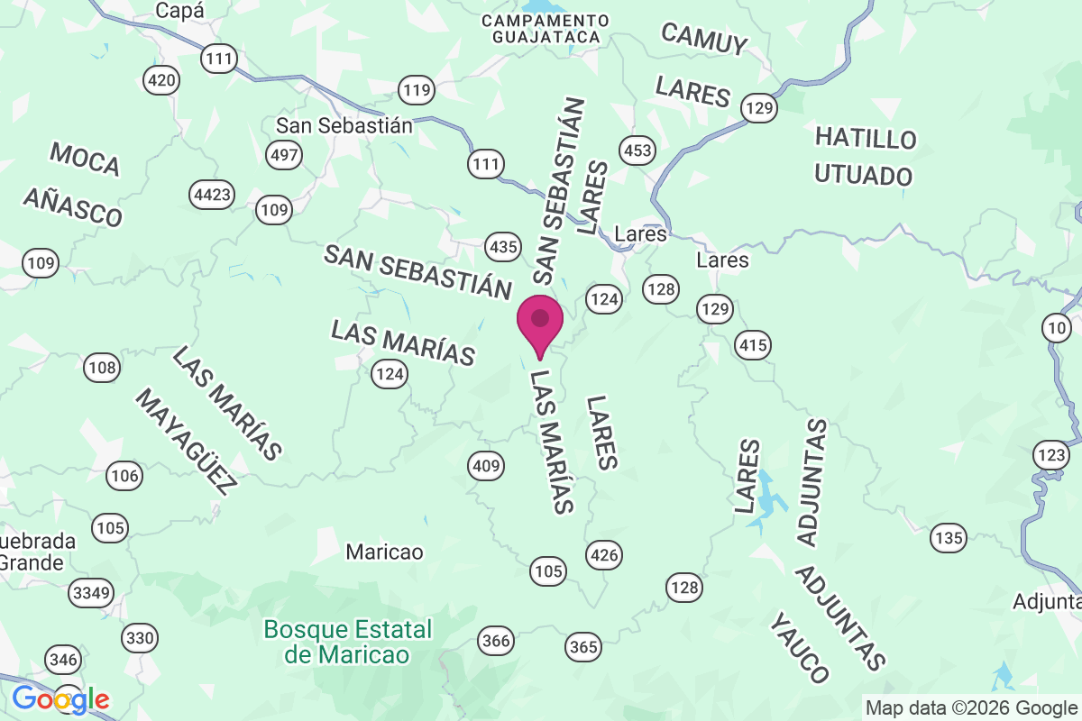 Hacienda Espino map