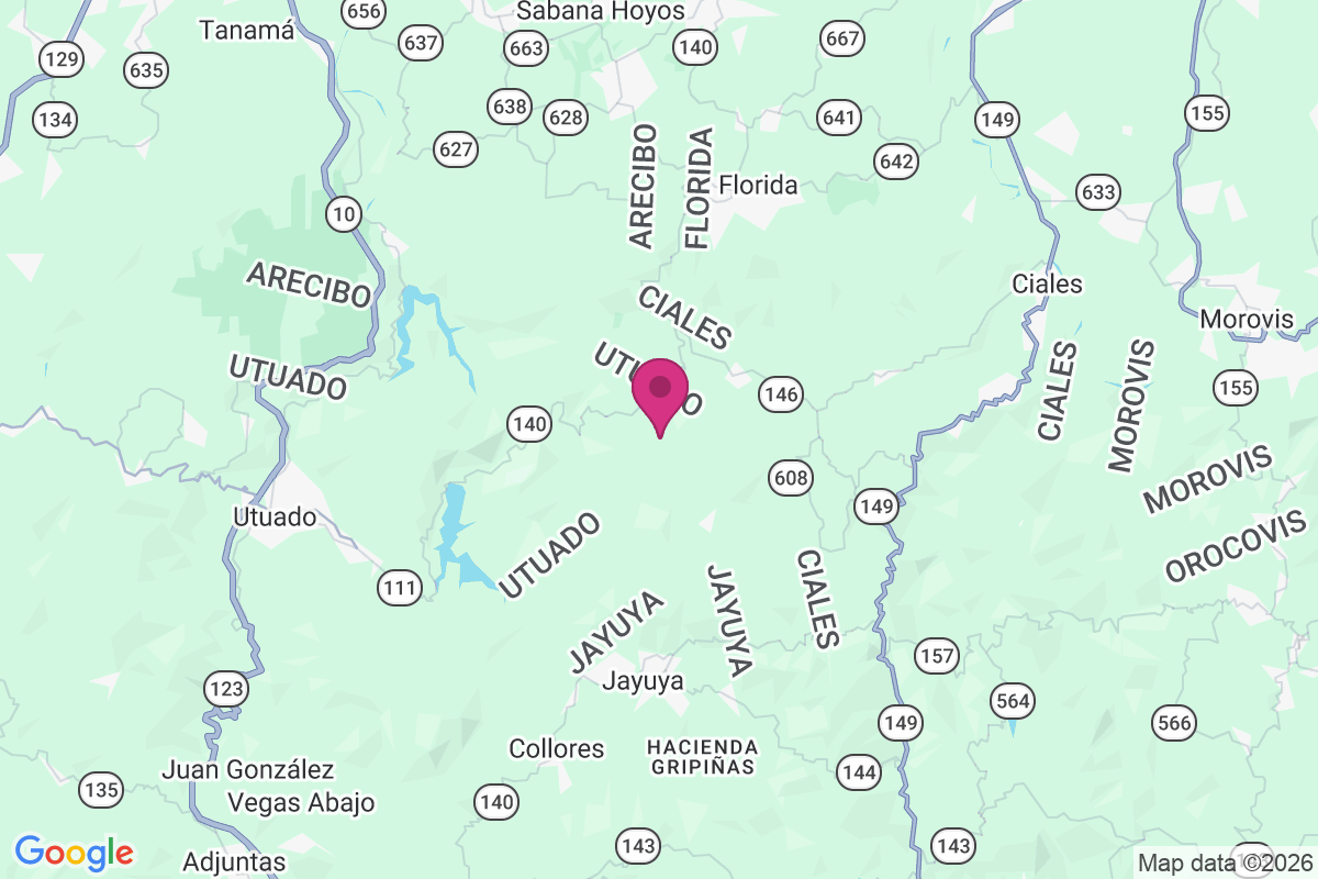 Hacienda La Isolina map