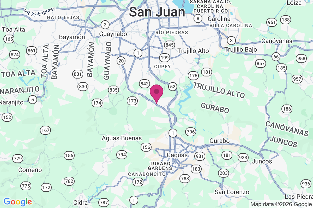 La Bayamonesa map