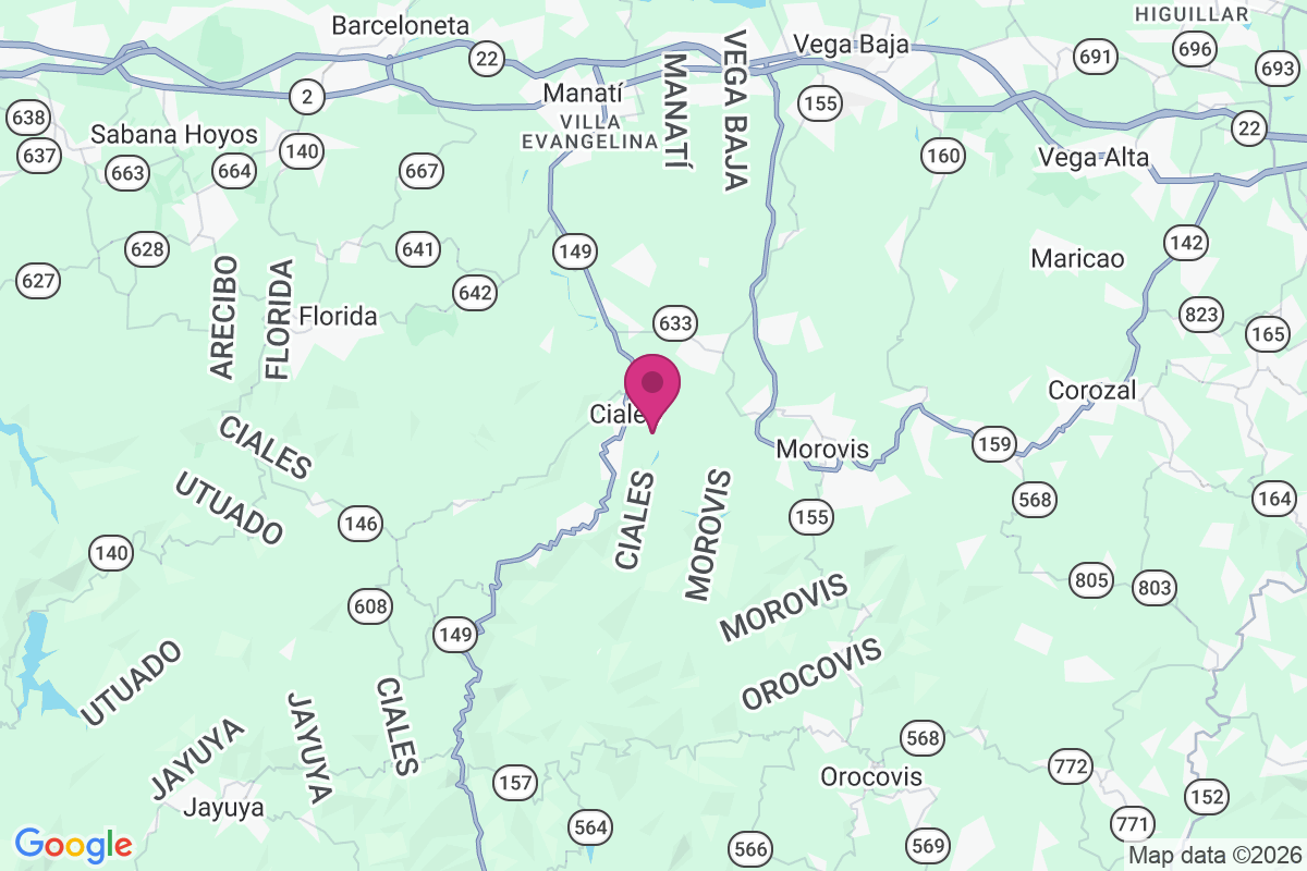 Ciales map