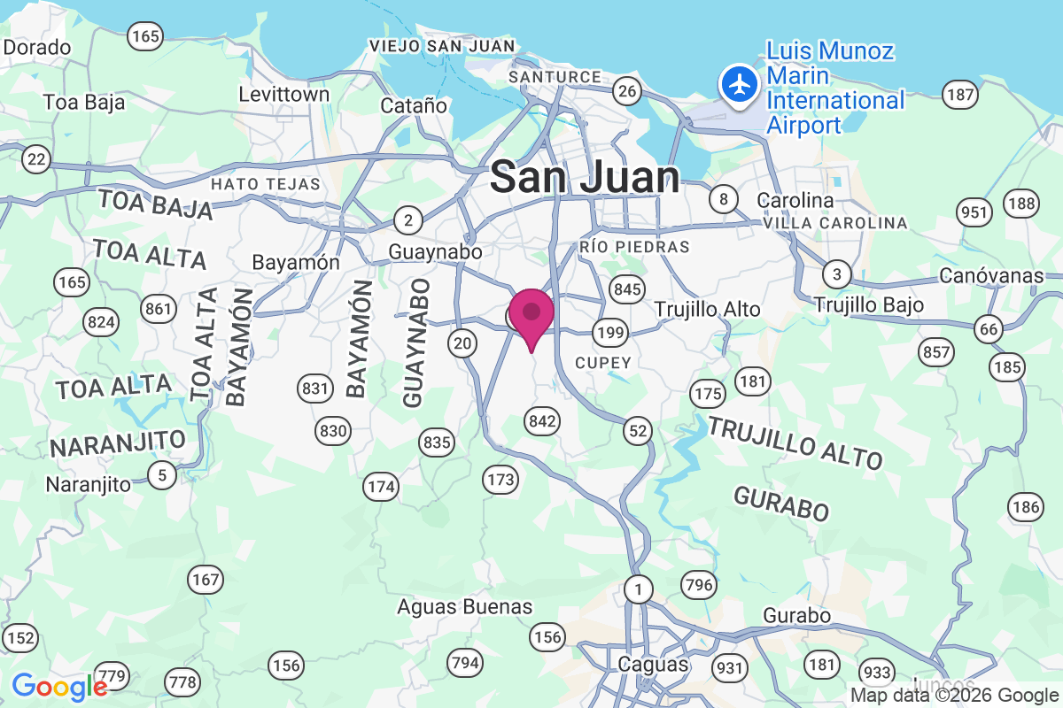 El Minao map
