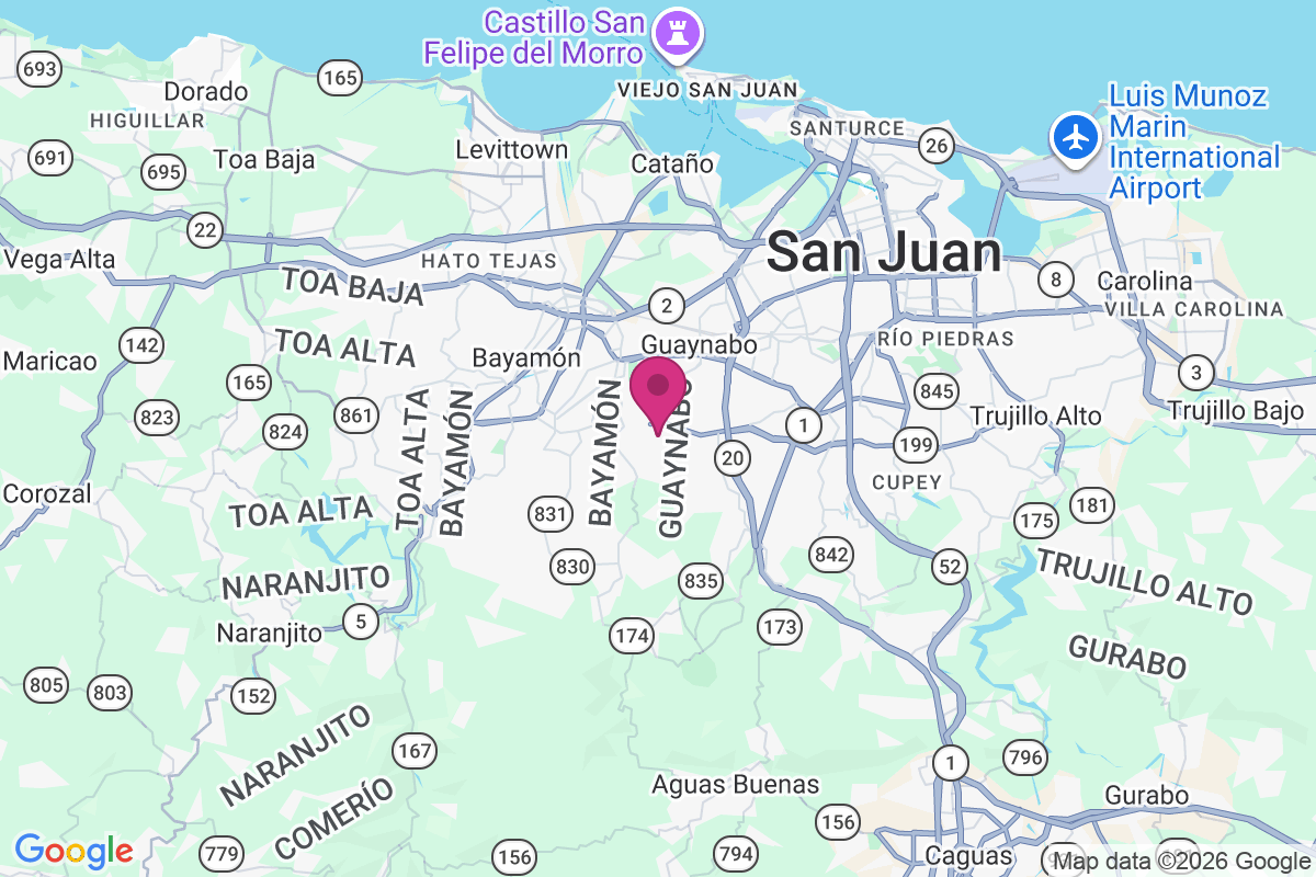 Santa Rosa Tres map
