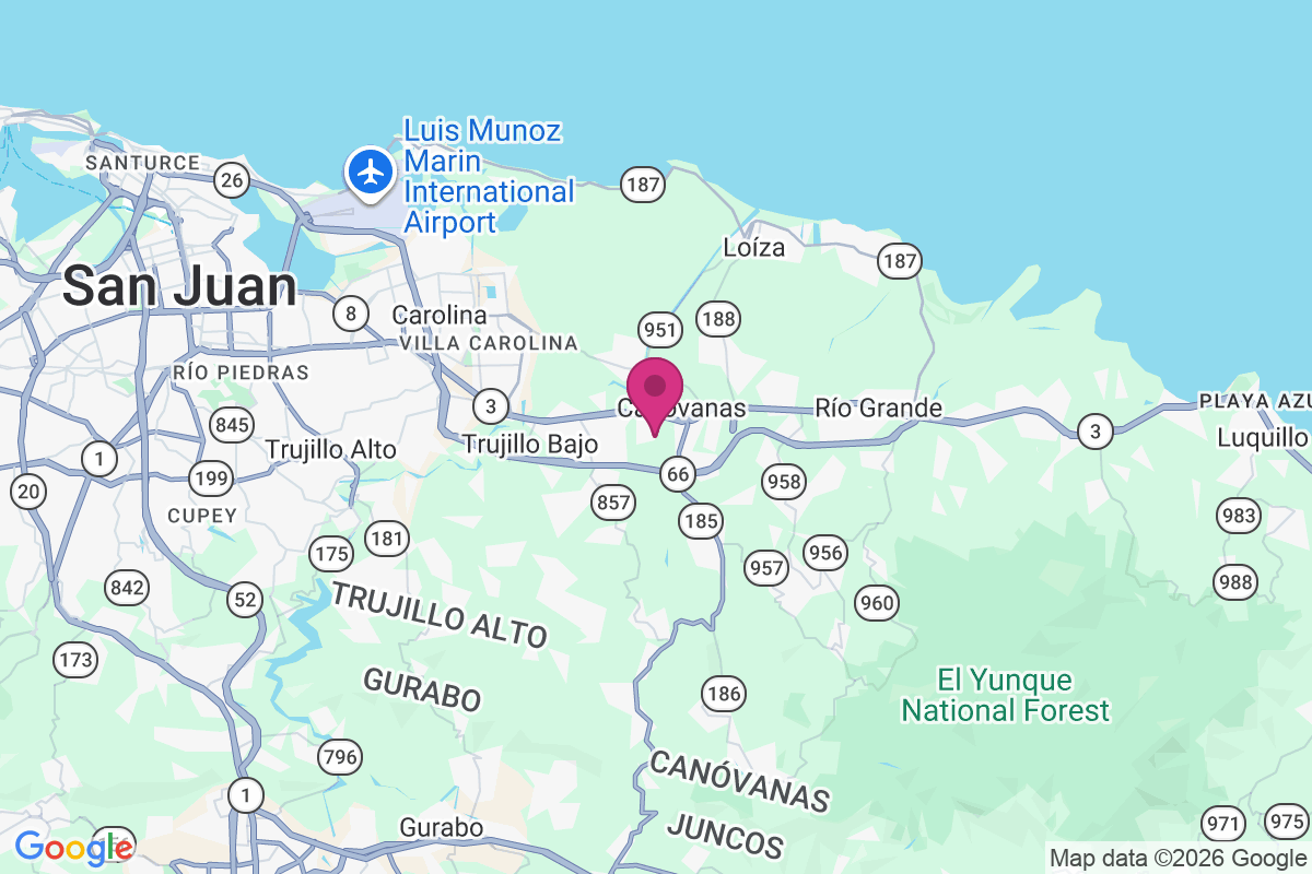 Loiza Valley map