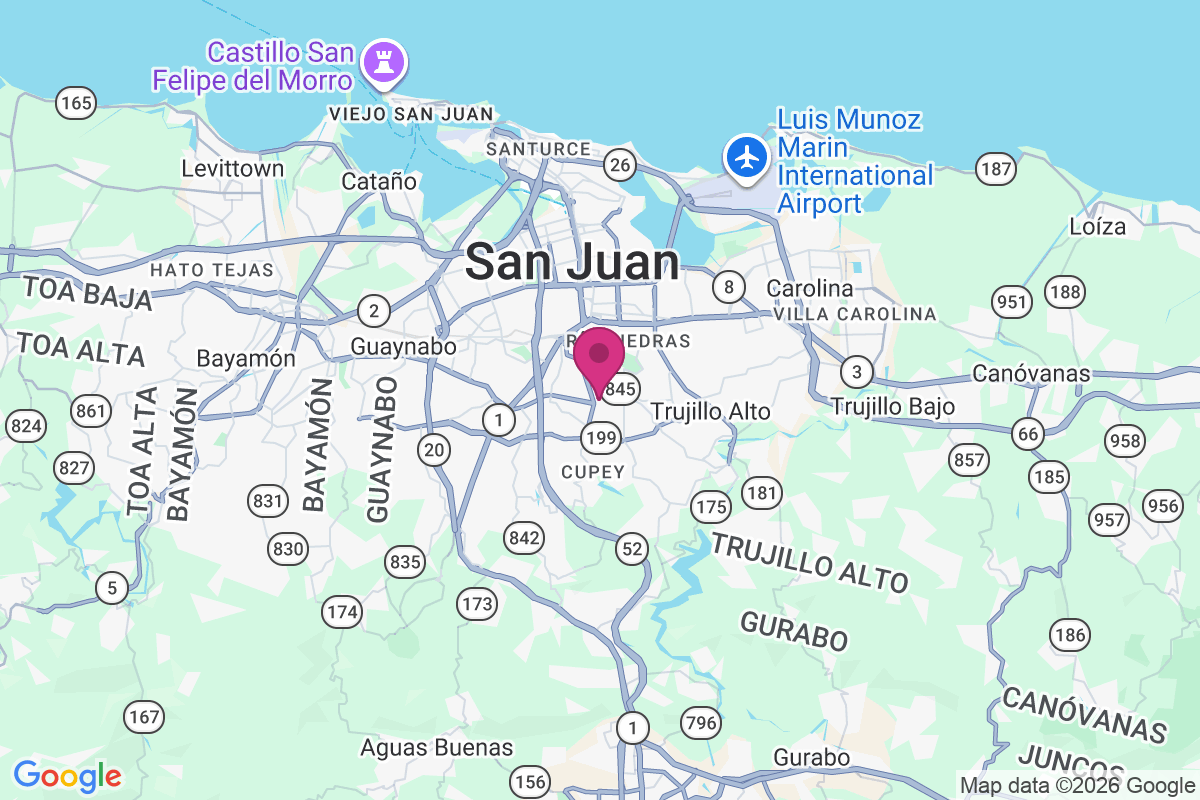 Sagrado Corazon map