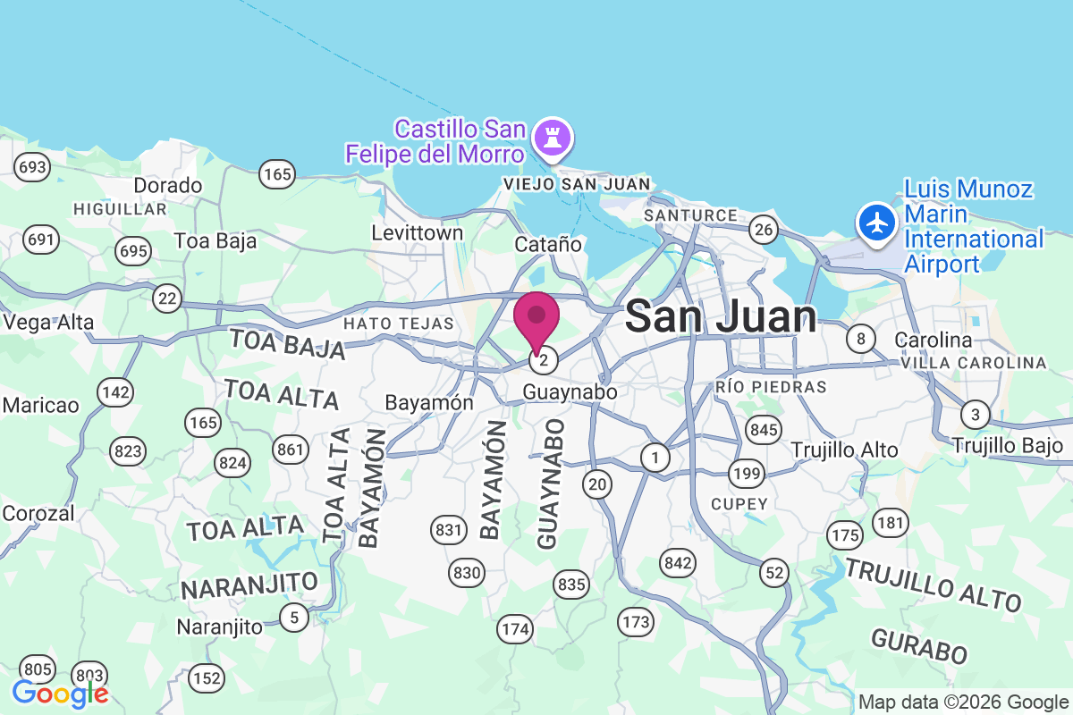 Villa Espana map