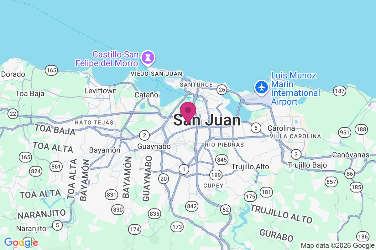 Puerto Nuevo map