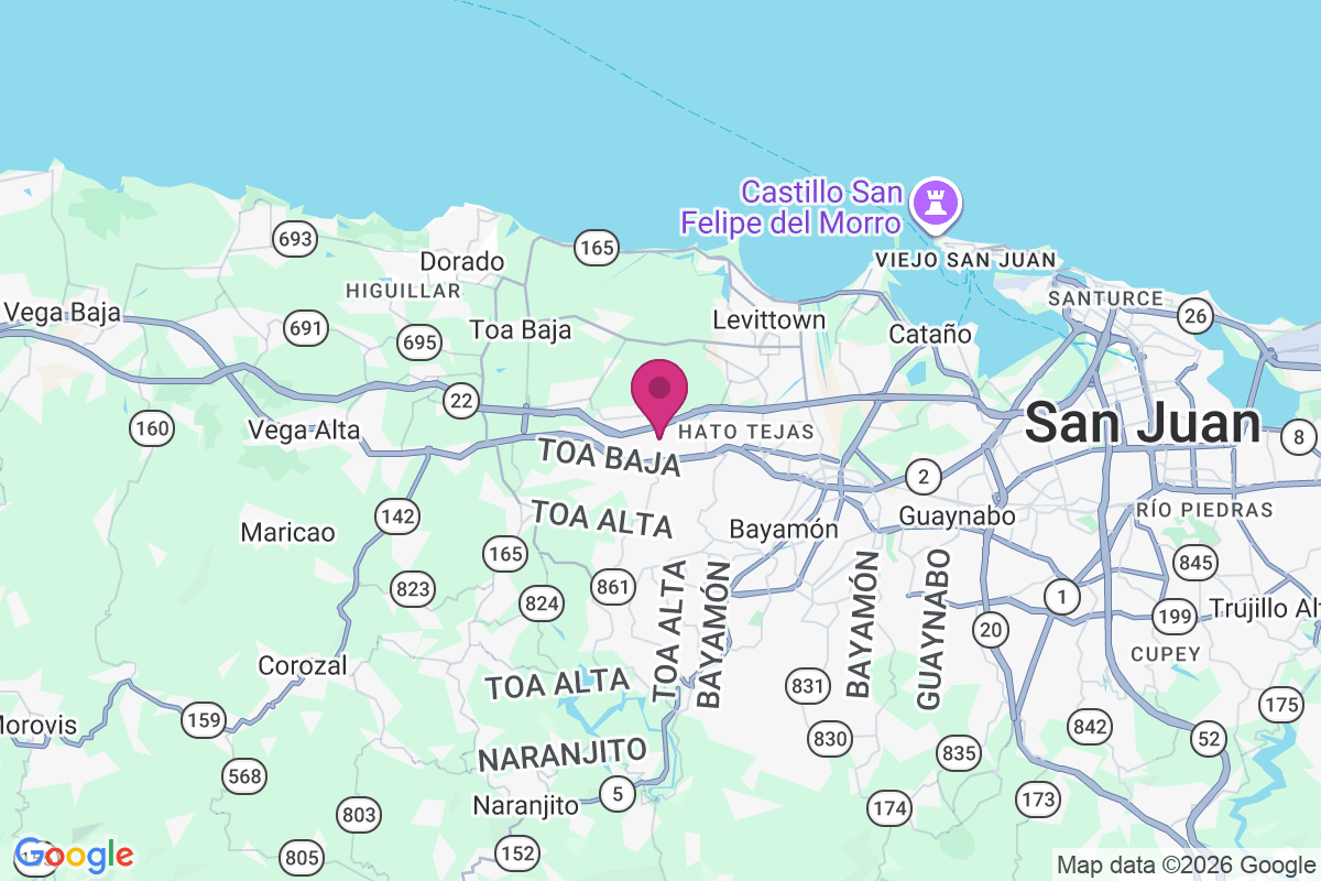 Candelaria Arenas map