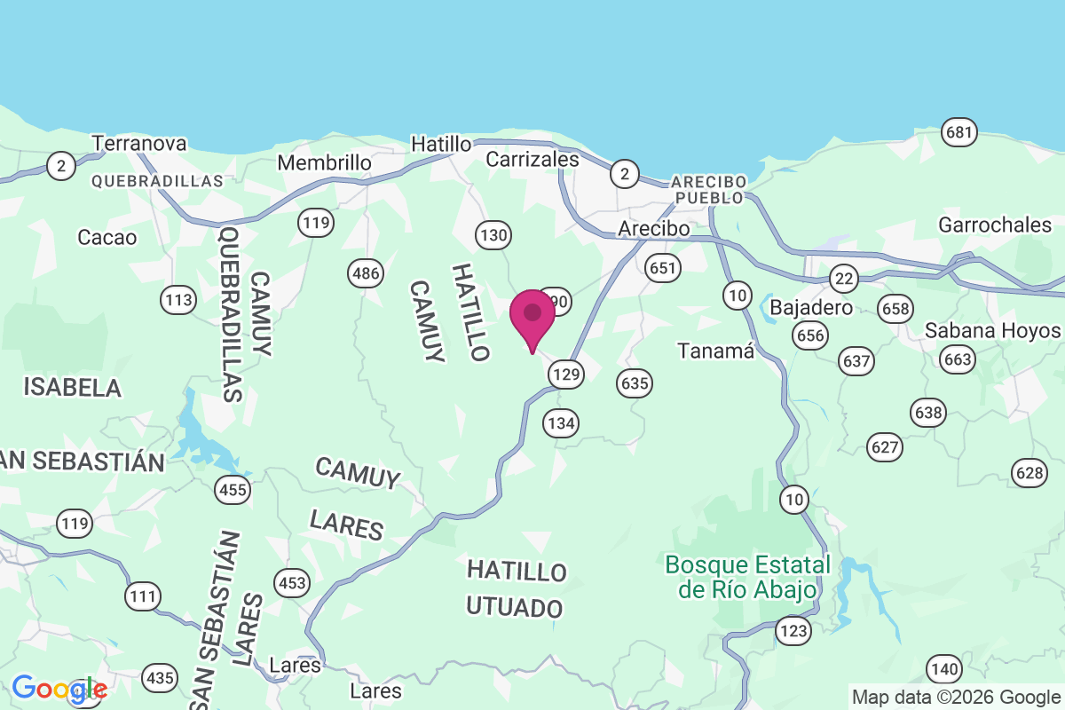 El Saco map