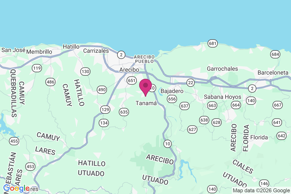La Guinea map