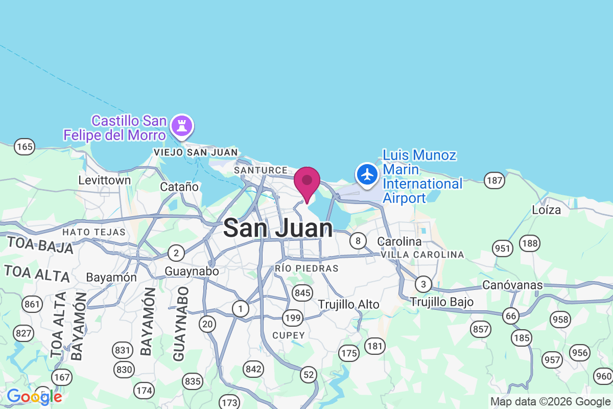 Las Casas map