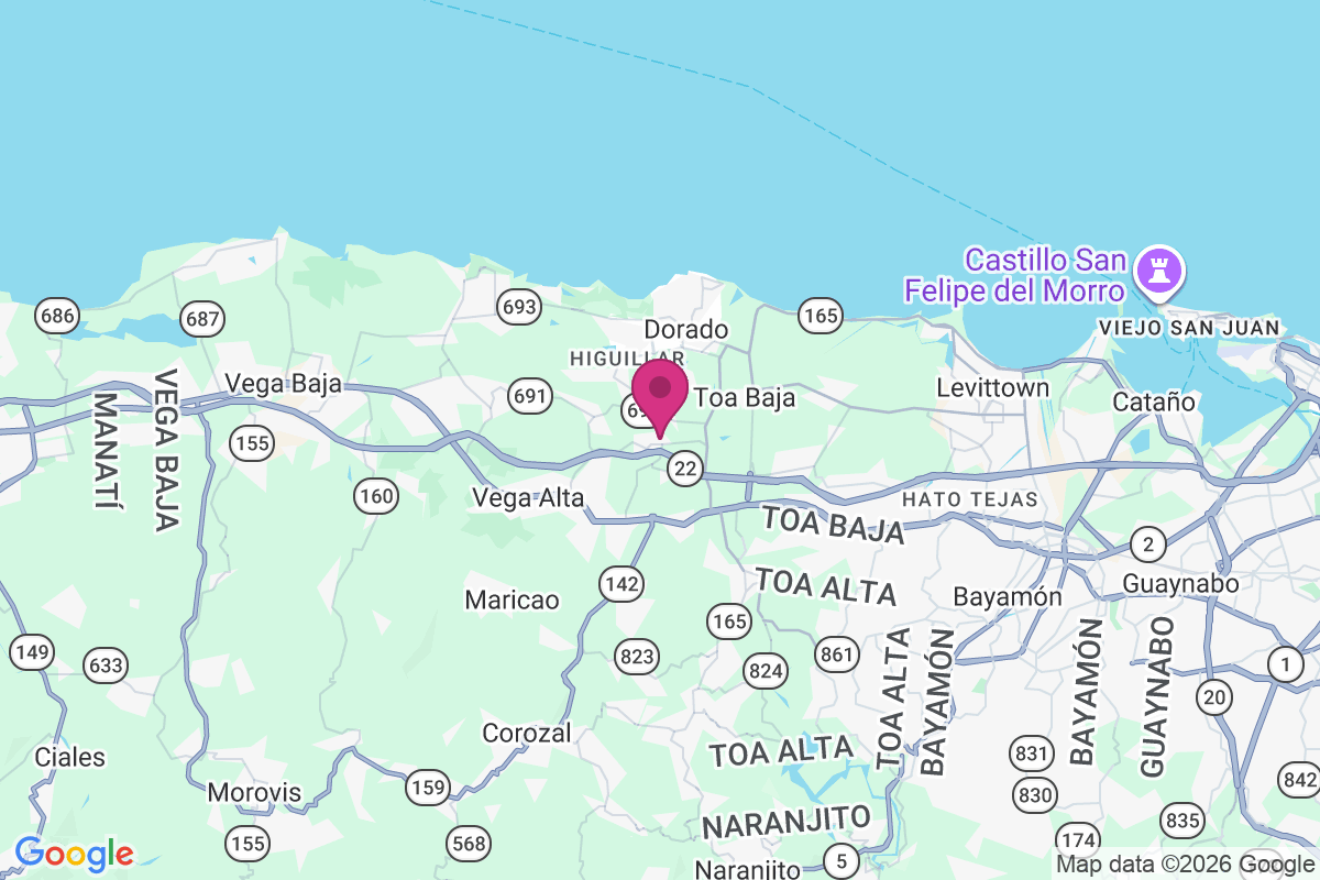 El Polvorin map