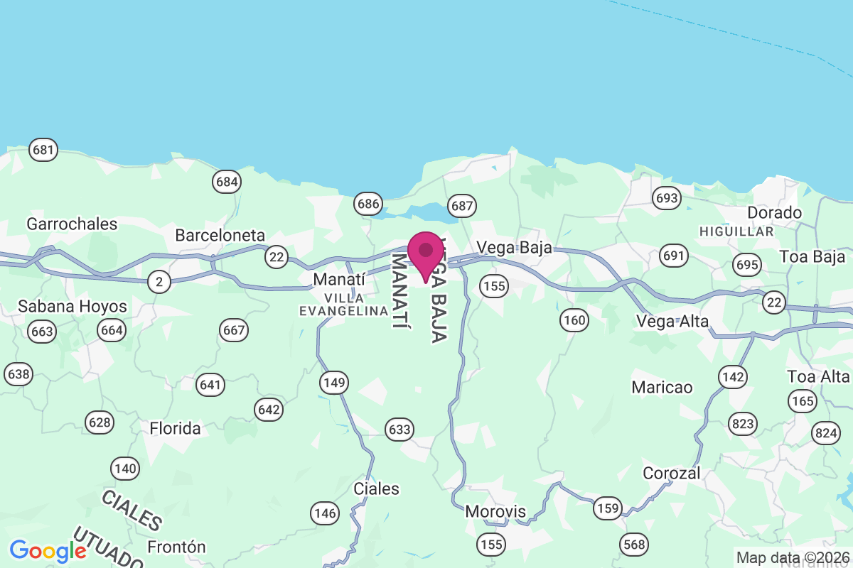 El Pueblito map