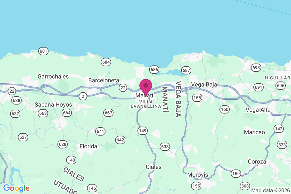 Cordova Davila map