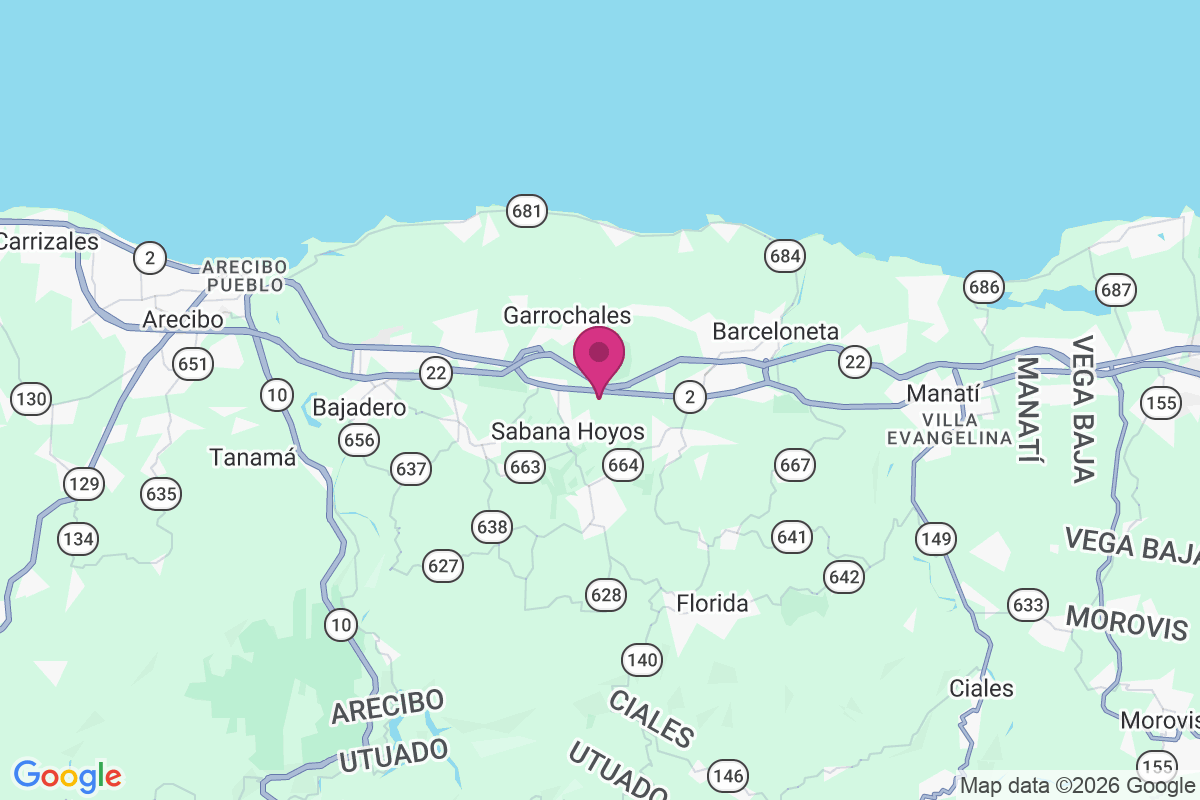 La Aldea map