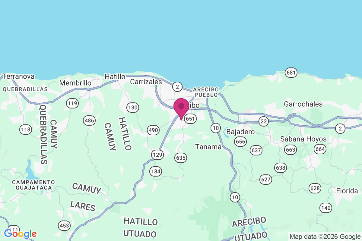 Las Cunetas map