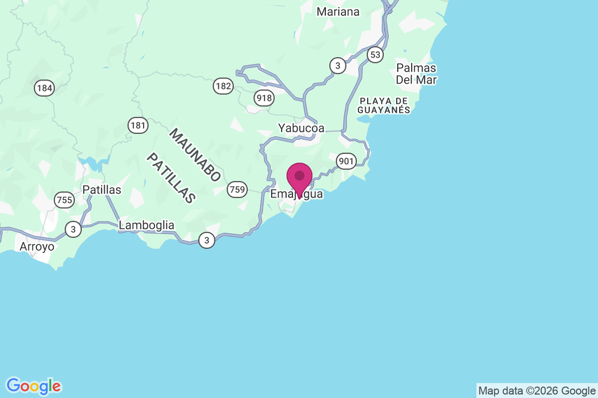 Emajagua map