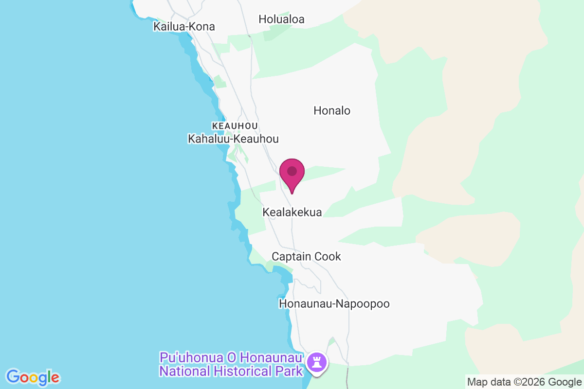 Kainaliu map