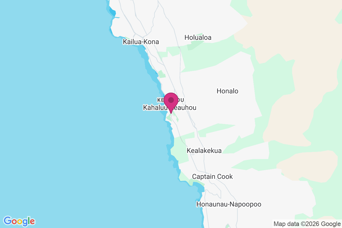 Keauhou map