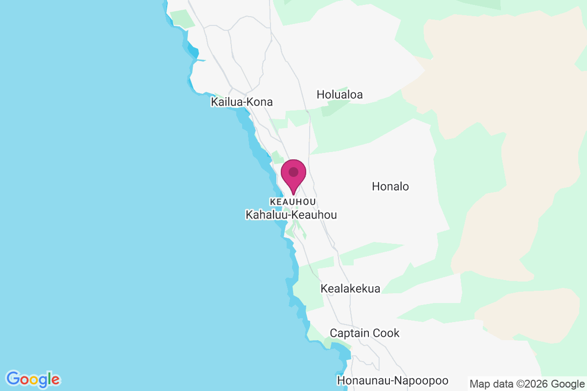 Kahaluu map