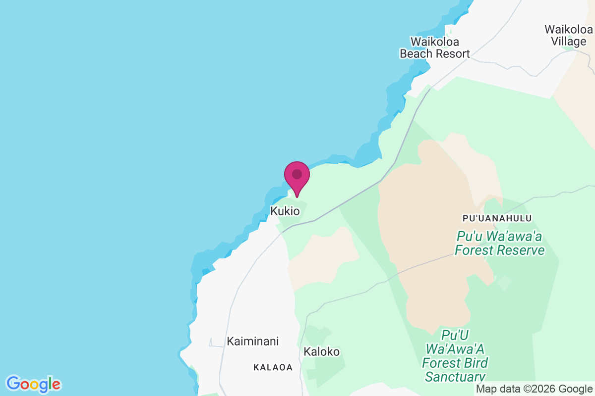 Kaupulehu map