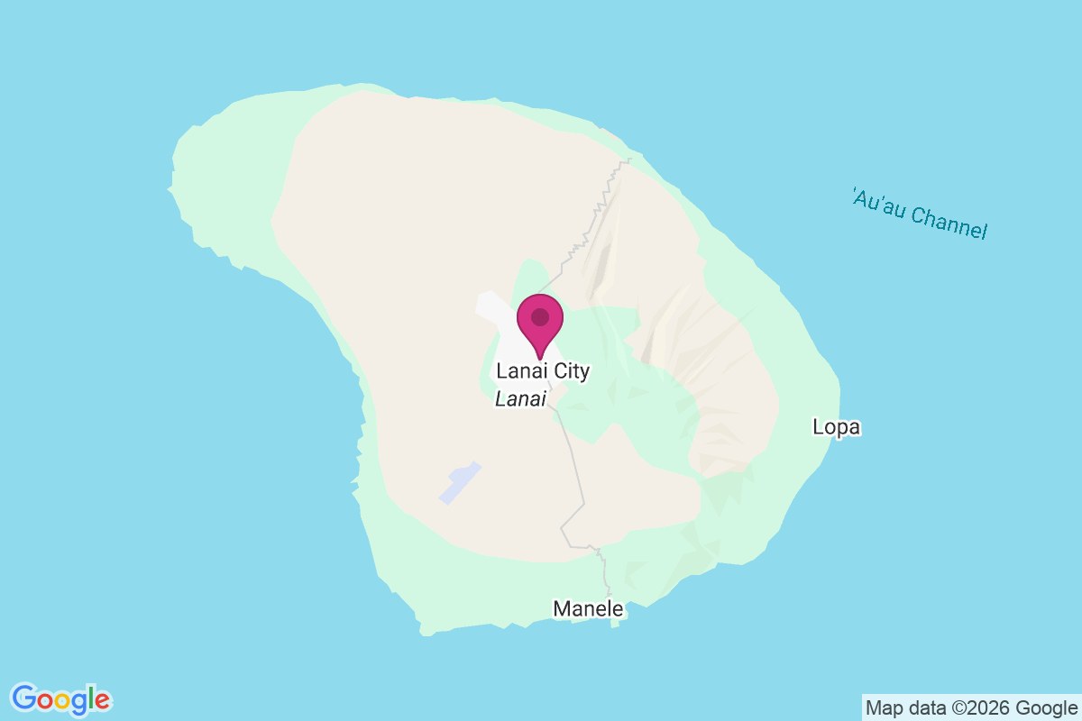 Lanai City map