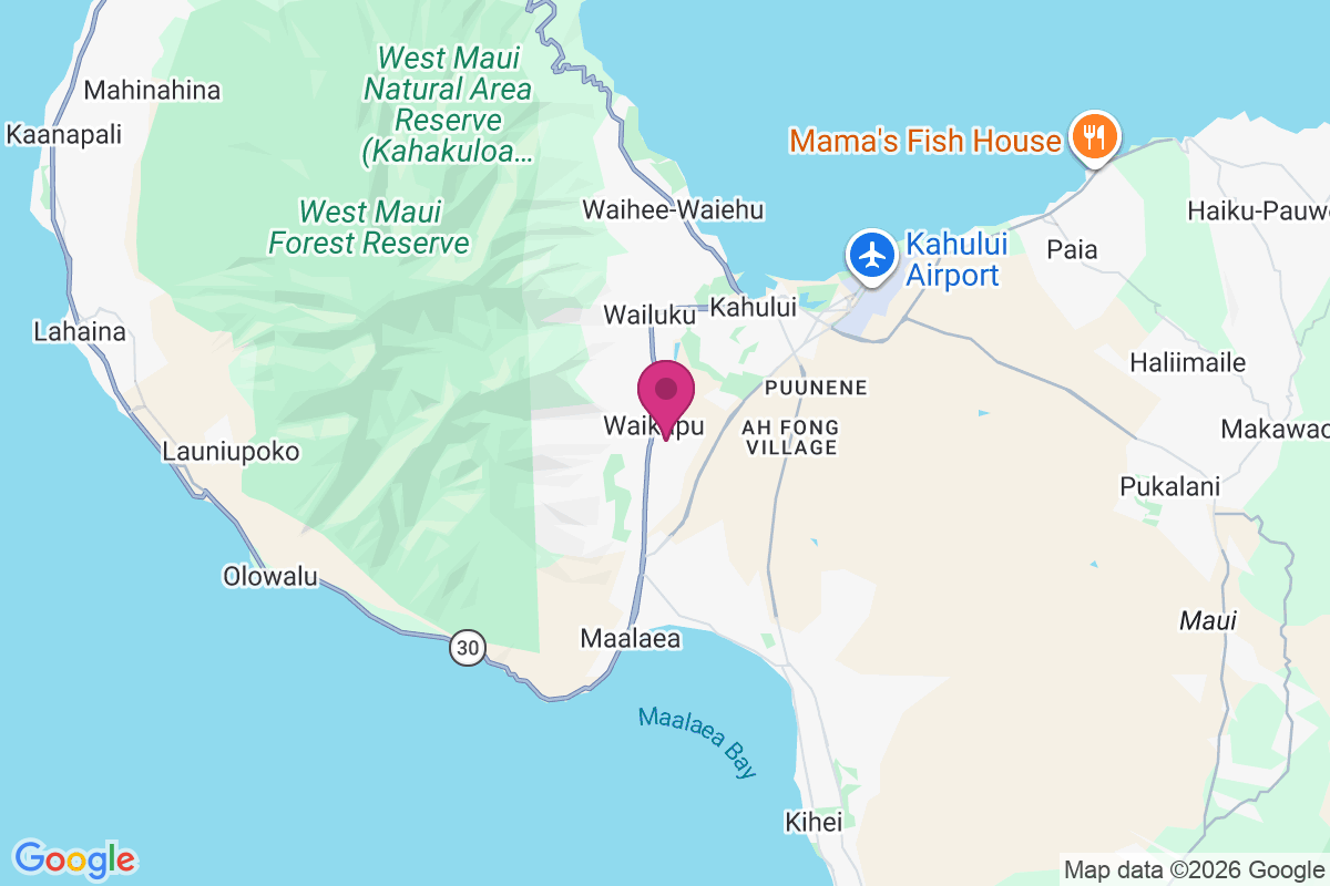 Waikapu map