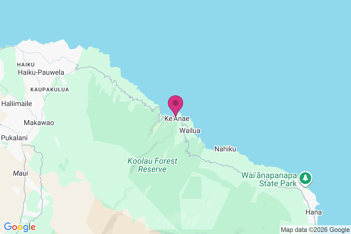 Keanae map