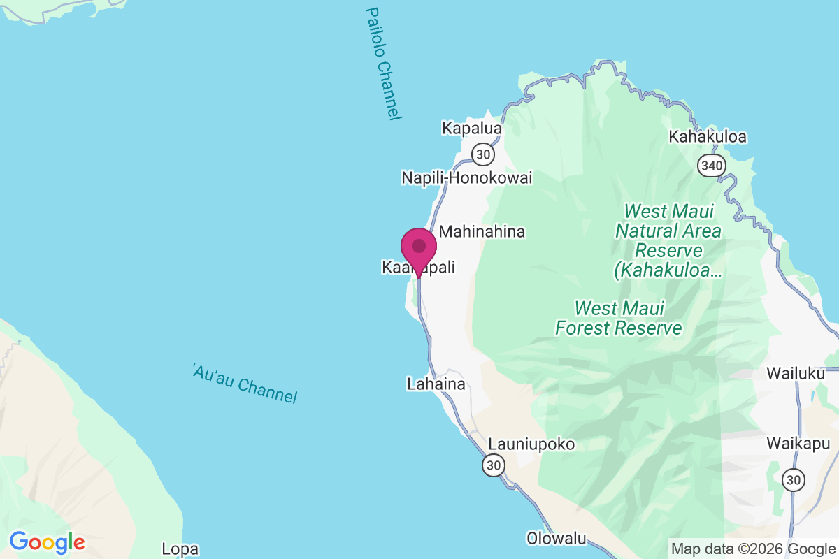 Kaanapali map