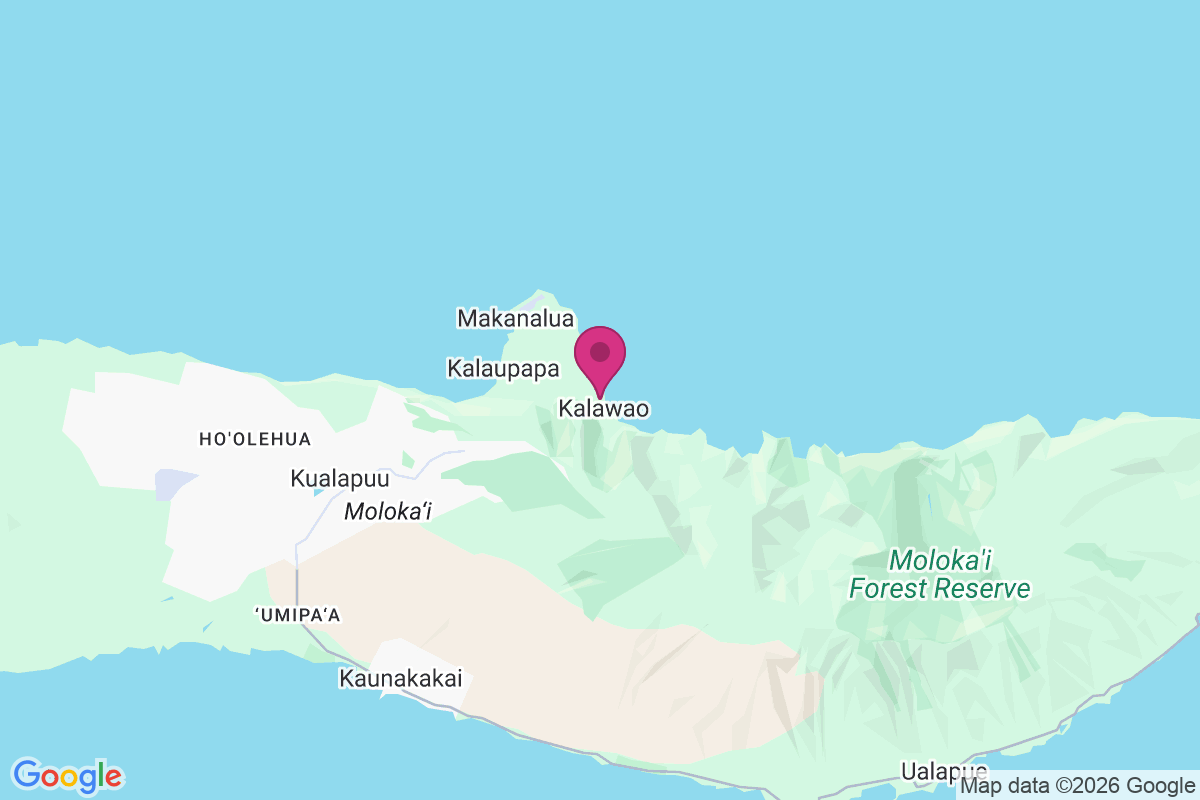 Kalawao map