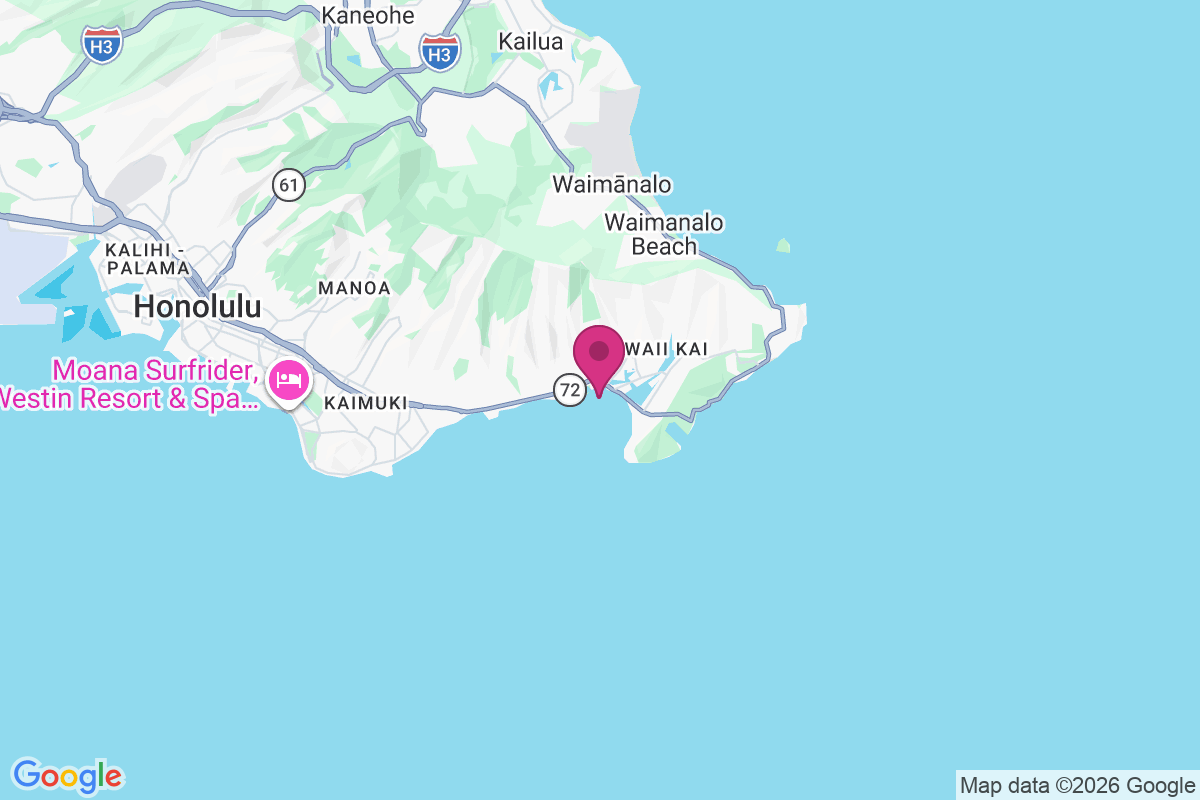 Kuliouou map