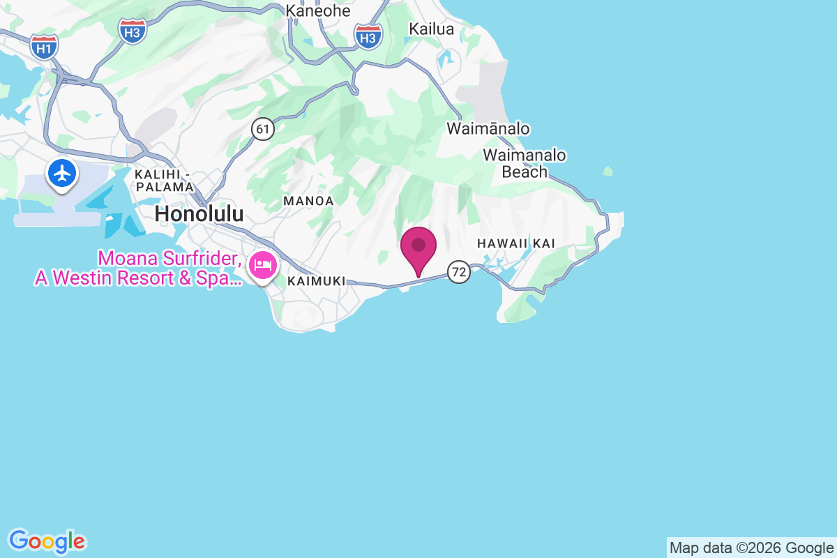 Aina Haina map