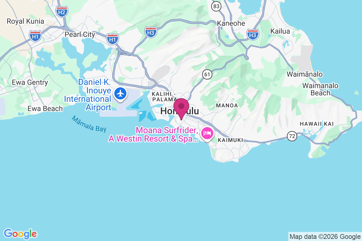 Fort Shafter map
