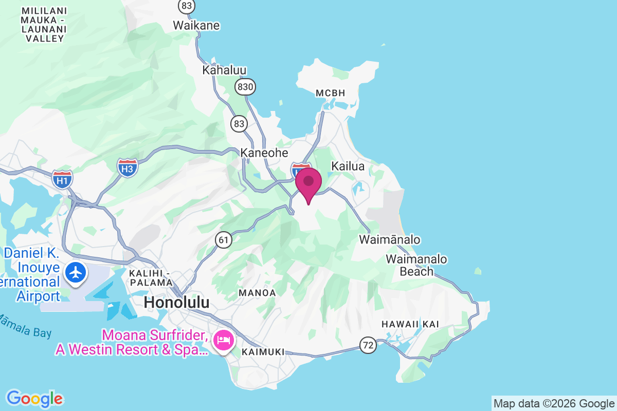 Maunawili map